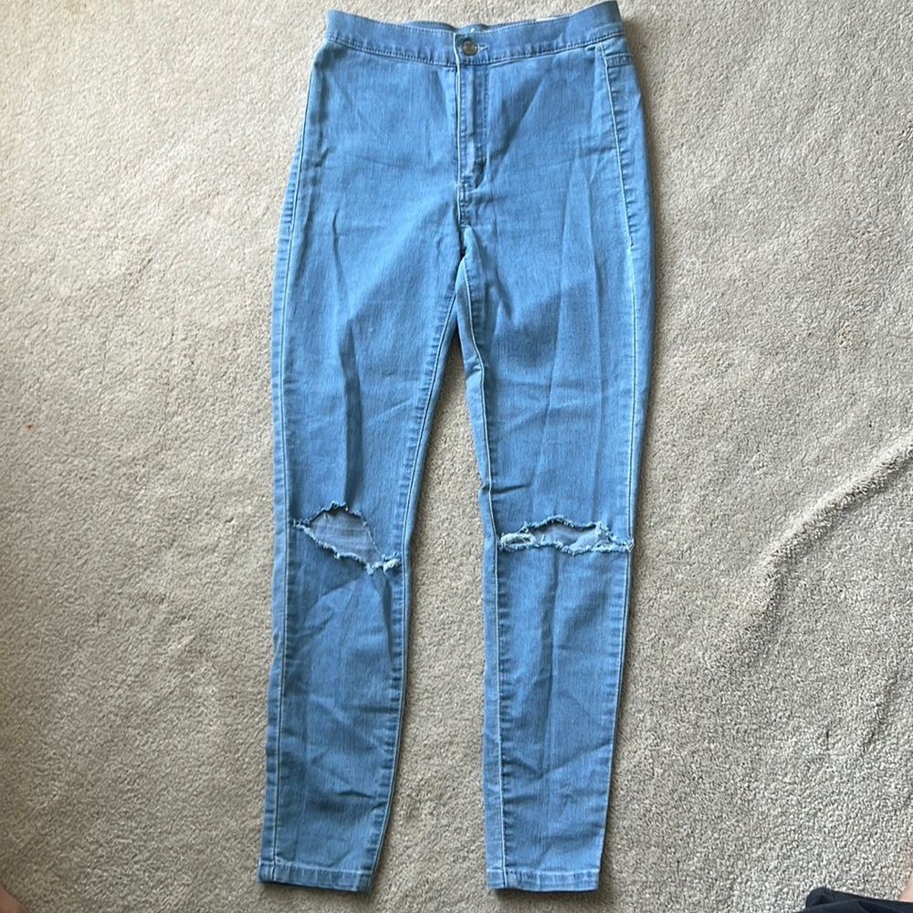 Garage high waisted jeans